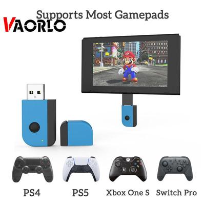 VAORLO Adaptateur de jeu USB, récepteur de manette de jeu Bluetooth pour PS5, PS4, Xbox One, adaptateur de poignée, récepteur de poignée sans fil pour Switch Pro