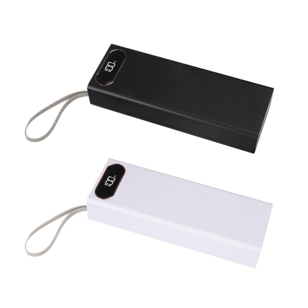 18650 Battery Box Organizers With 22.5W Quick Charge Technology 20Cells 18650 Capacity Reusable Plastic Container Case