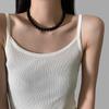 2026 New Design Gothic Girl's Sexy Black Pearl Beaded Necklace For Women's Trendy Jewelry Unusual Clavicle Chain Accessories