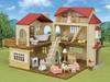 Sylvanian Families Haus Rotes Dach Haus Deluxe Set Geheimer Dachboden ST Mark Zertifiziertes Spielzeug Puppenhaus für Kinder ab 3 Jahren und Sylvanian Epoch [Groß - Zimmer] 22-RZ Aufwärts,