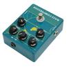 Bass Guitar Pedal Aluminium Alloy 1/4in Monophonic Input Output Bass Compression Pedal for Musician 