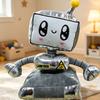 Cute Cartoon Face Bucket Plush Toy Soft Fluffy Garden Tool Stuffed Doll Collectible Gift For Kids And Teens Decor