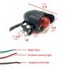 1 PC Motorcycle Red 12V LED Adjustable Cafe Racer Style Stop Tail Lamp Motorbike