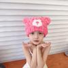 Children's Dry Hair Cap Coral Velvet Cartoon Rabbit Ear Suction Cap Female Adult Shower Cap