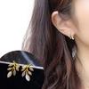 Leaf Stud Earrings for Women - Leaf Shape Earrings for Daily Wear