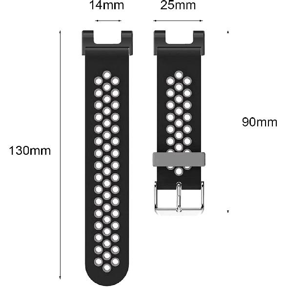 Skyeen Silicone Watch Band Compatible with Huami Amazfit T-Rex/T-Rex Pro Watch Strap Replacement Band for Huami Series