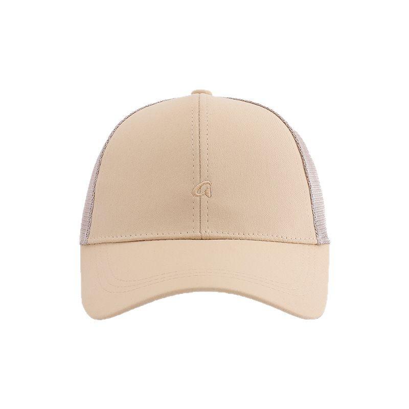 Spring And Summer Net Hat Versatile Cap Female Alphabet Embroidery Casual Outdoor Baseball Cap Male Tide