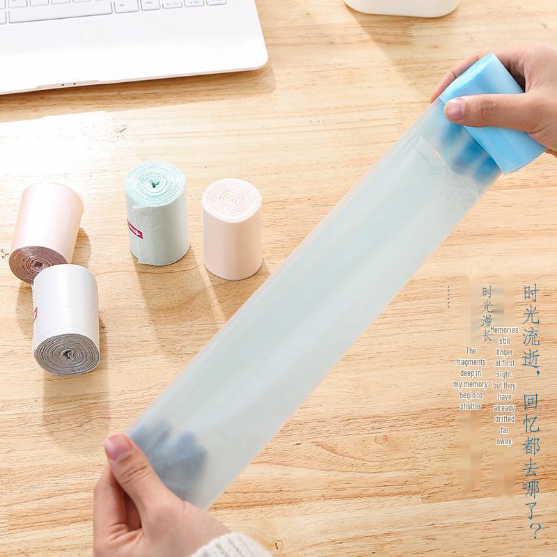 Compact Colored Mini Trash and Sickness Bags for Household, Desktop, and Car Use