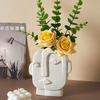 Nordic ceramic vase, dried flowers vases, living room, bedroom, interior, office, home decoration accessories ceramic vase
