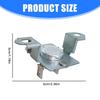 Set of 4 Dryer Thermostat Brackets Dryer Assembly Bracket Dryer Safety Fuse Perfect for Various Models Easy Installation