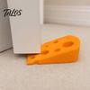 Talos 3D-gedruckter Käse-Türstopper, Rutschfester Türstopper, Stabile Basiskeil, Schützt Wände Möbel, Kreativer Türstopper für Schlafzimmer Wohnzimmer