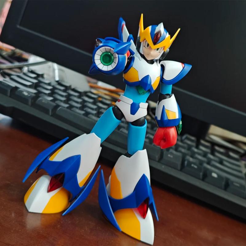 Rockman KP701 X Fifth Form Falcon Armor Model Kit Action Figures Desktop Ornament Doll Mega Man Boy Toy Gift Collectible