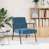 Armchair Blue 59 x 75 x 78 cm Velvet