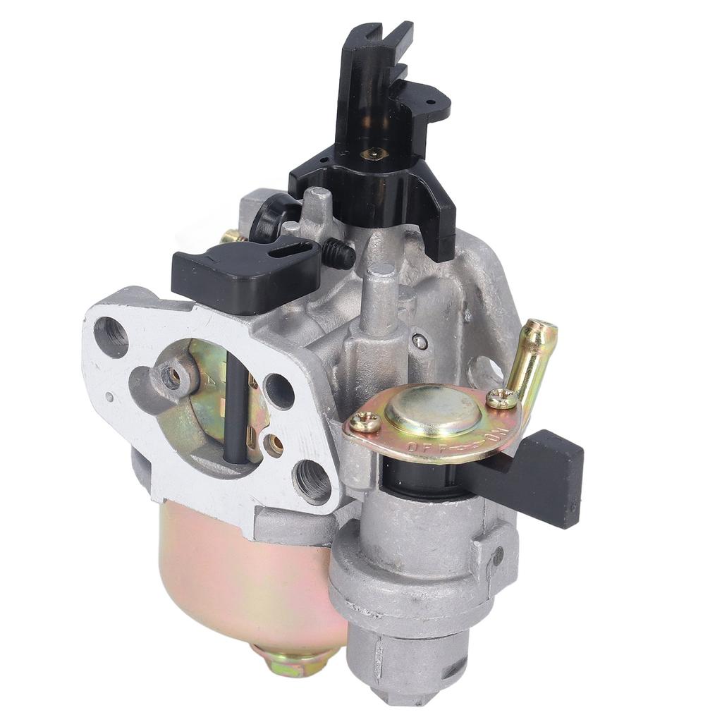 Carburetor Rubber Aluminum Alloy Lawn Mower Carb Replacement for 170 168F Gasoline Engine