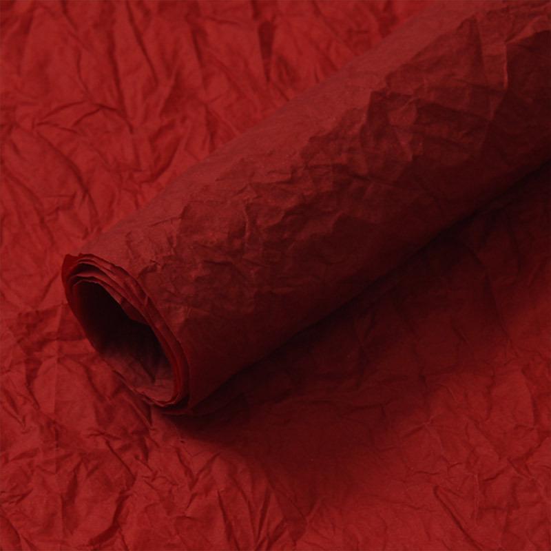 Waterproof Crinkled Stone Pattern Paper for Fresh Flower Wrapping, Fluffy & Soft Bouquet Material.
