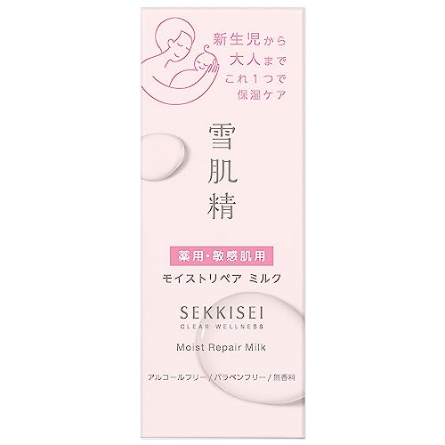 SEKKISEI Clear Wellness Moist Repair Milk 100ml Emulsion Sensitive Skin Medicated Moisturizing Milk