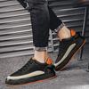 Spring Mens Leather Casual Shoes Designer Light Breathable Sneakers Male Flats Shoes Loafers Men Skateboard Shoe Tenis Masculino