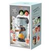 Electric Fluffy Shaved Ice Maker Authentic Shaved Flavored Half Mixed Milk Frozen Ice Cup Included [Toffy] K-IS9 (Pale Aqua) Ice, Ice, Ice, Ice,