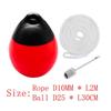 Boat Fender Ball Inflatable with Inflatable Pin Anti Collision Anchor Buoy for Pontoon Boat Boat Dock Sailboats Yacht Fishing