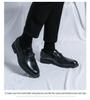 Men's Plus Size Leather Loafers: Versatile British Slip-On Shoes for Business, Formal Wear, Weddings, and Grooms