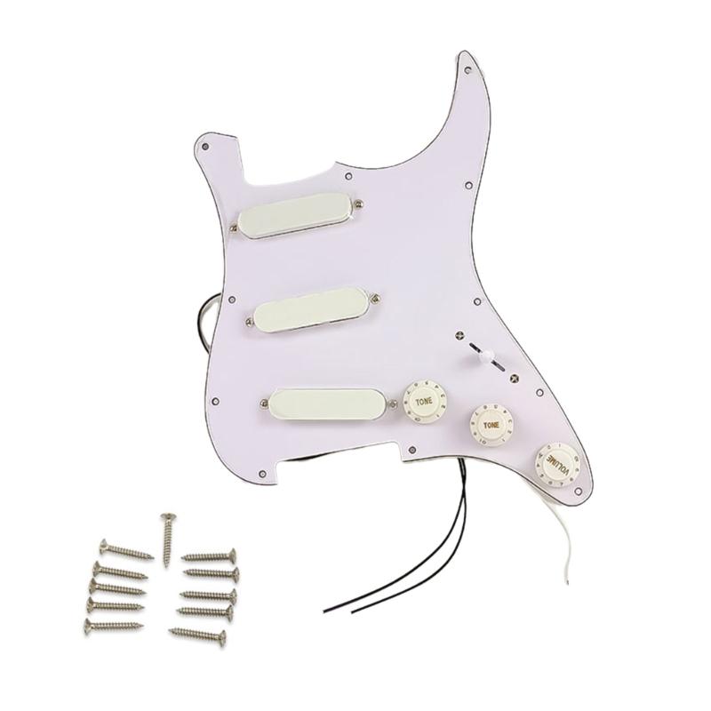 

11 Holes Guitar Pickups Anti-Scratch Plate Protective Prewired loaded Pickguard Electric Guitar Replacement Parts 1