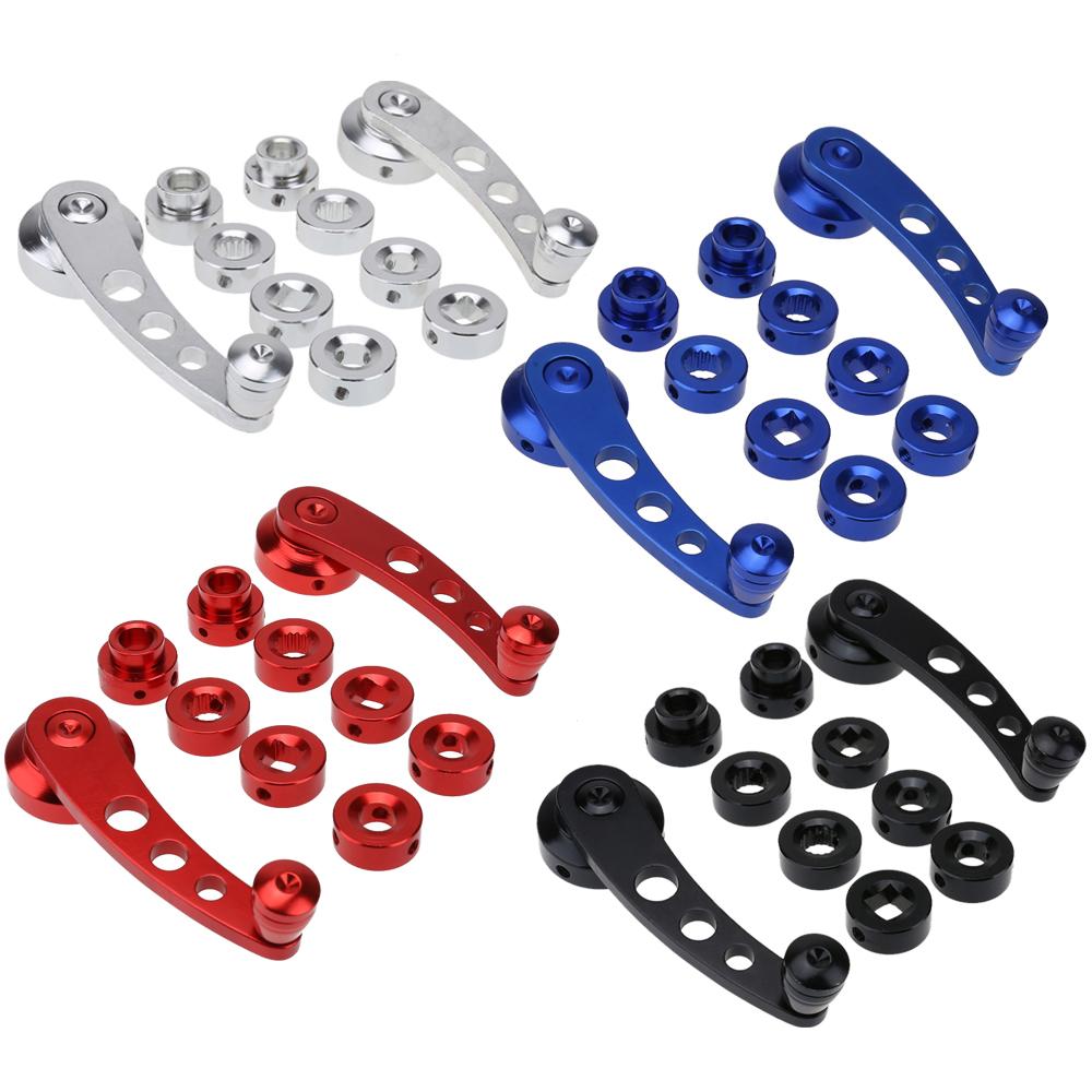 1Set Universal Car Window Handle Winder Riser Replacement Winder Crank Riser Window Handles Aluminum Alloy
