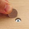 54 Pcs/Sheet 21MM Self Adhesive Sticker Screw Hole Sticker Screw Ugly Cover Paper Wood Craft 3 in 1 Screw Hole Covers for Desk