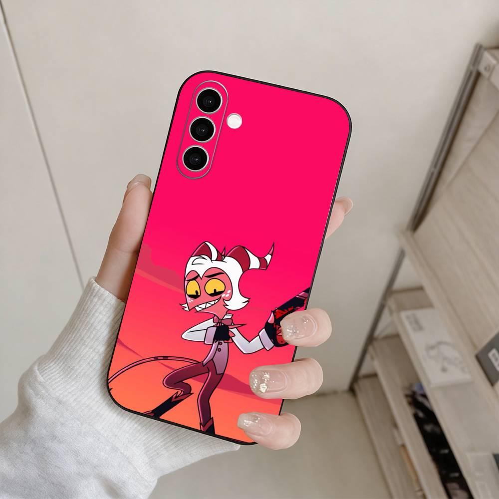 Helluva Boss Moxxie  Phone Case For Samsung Galaxy A73,A72,A71,A70,A53,A52,A51,Others Soft Black Cover