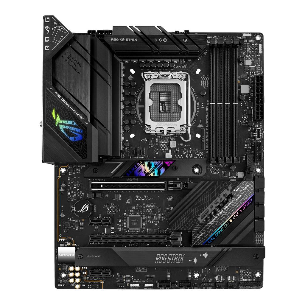 ASUS ROG STRIX B760-F GAMING WIFI motherboard DDR5 black