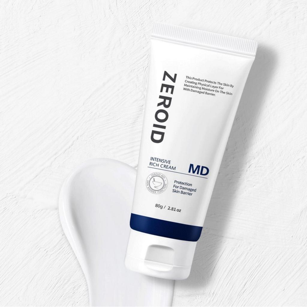 ZEROID Intensive Rich Cream MD Deep Moisturizing Skin Barrier Care Cream 80ml