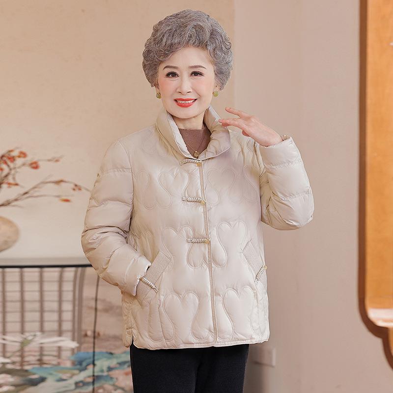 Mamas Winter Daunenjacke - Stilvoll, Kälteschutz, Schmale Passform für Frauen mittleren Alters & Oma