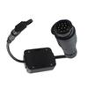 European 13 Pin To FOR AMERICAN 4 Pin Trailer Connector Adapter With Brake Connector Trailer Light Electrical Converter
