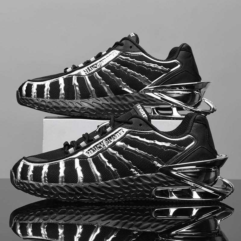 Men's Shoes, Off-Size Sneakers, Soft Soles, Breathable, Versatile, Comfortable Dad Shoes, Spring