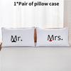 Couple 1 Pair Lovers Home Decor Pillow Case Sofa Waist Throw Cushion Cover