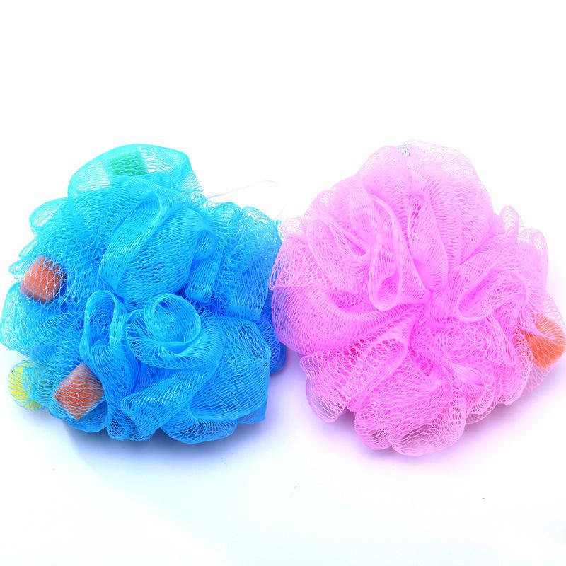 Sponge Bath Scrubber Ball 15g (Random Color)