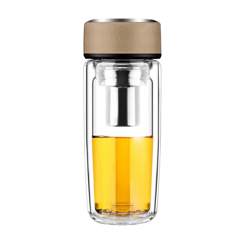 Business Double-Wall Glass Tea Tumbler