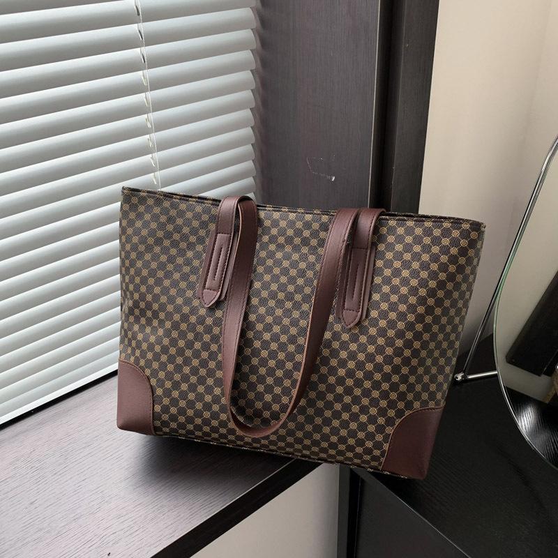 Tote Bag Women'S Bag, Premium Versatile Shoulder Bag, Niche Foreign Style Underarm Bag, Fashionable Large-Capacity Bag
