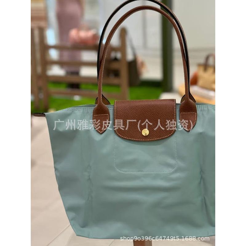 High Quality Dragon Inlaid Bag Week Commemorative Embroidered Dumpling Bag Nylon Handbag Large Capacity Shoulder Tote Bag