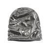 Solid Color Metal Color Hat Elastic Sleeping Night Cap Simple Pullover Cap  Streetwear