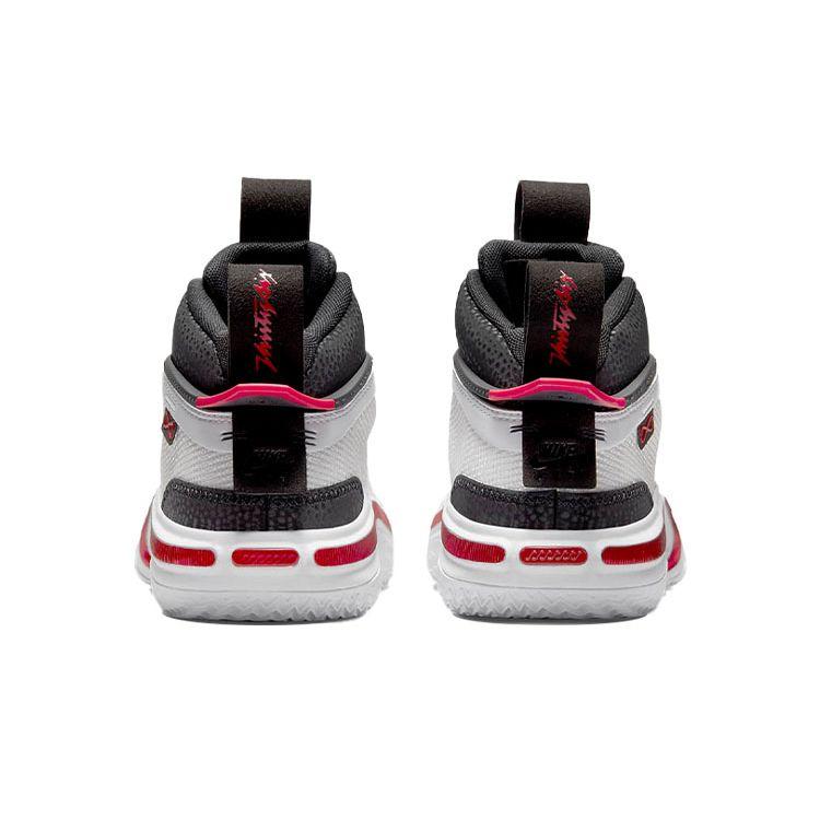 Air Jordan 36 GS Energia Psychiczna Buty Dziecięce Biały Uniwersytecki Czerwony Czarny DA9054-100