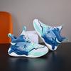 Children's basketball shoes 2025 autumn rotating button boys sports shoes medium and older children's actual basketball shoes entity