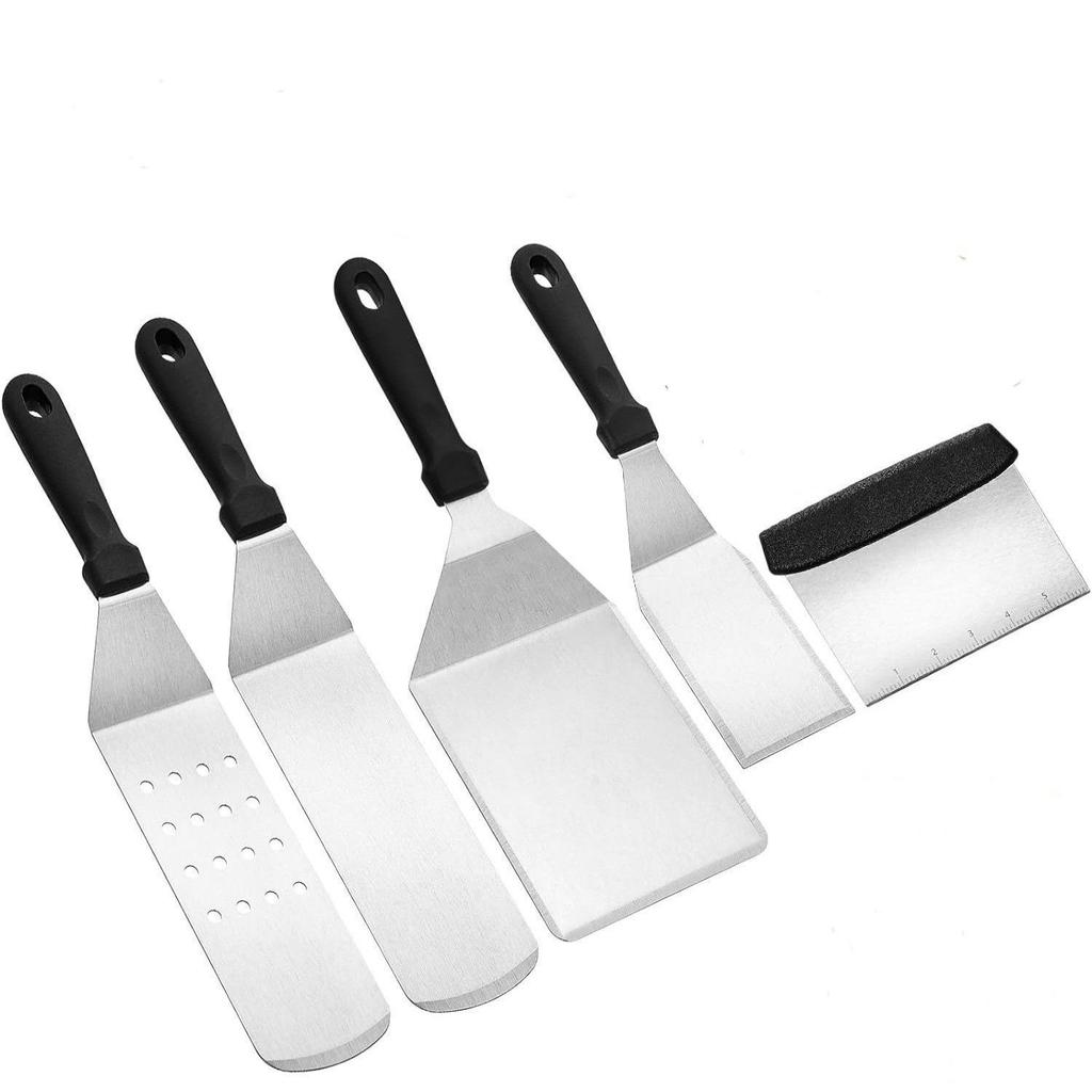 35-Piece Stainless Steel BBQ Tool Set - Outdoor Grill Spatula & Cooking Tools