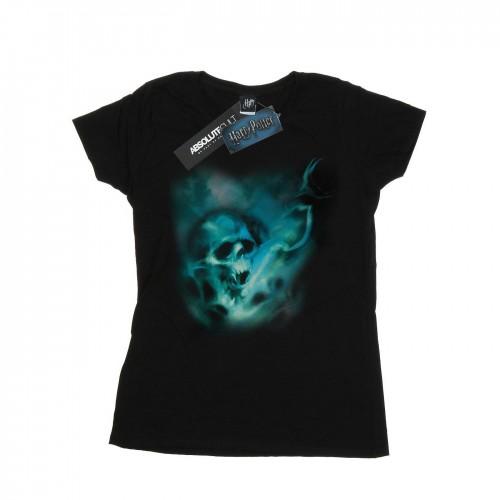 Harry Potter Womens/Ladies Voldemort Dark Mark Mist Cotton T-Shirt