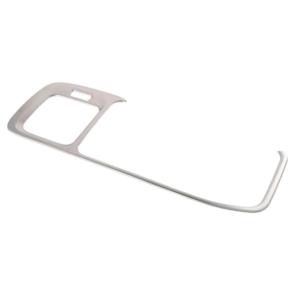 1pcs Stainless-Steel White Navigation Frame-Cover Trim Interior Decor For Volvo For S60 Replacement Installation Parts