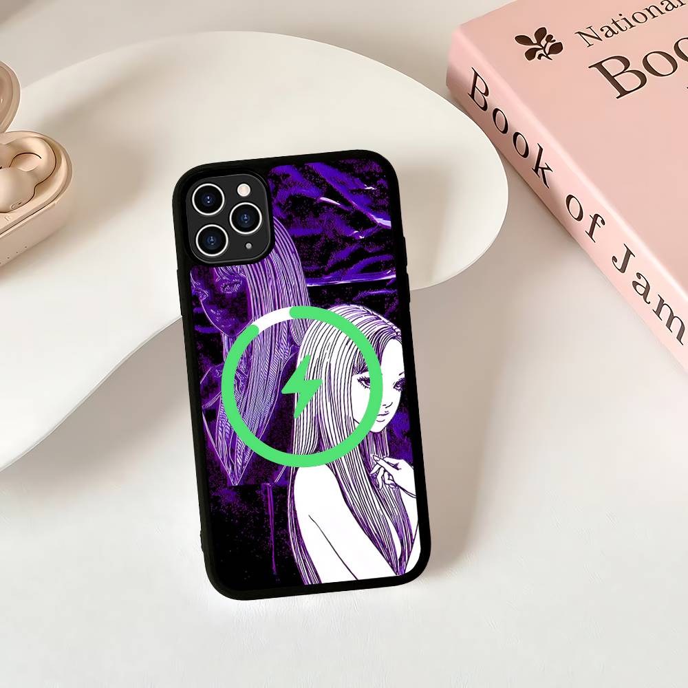 Junji Itos Tomies Phone Case For IPhone 17 16 15 14 13 12 11 Pro Max For Magsafe Wireless Charger Cover