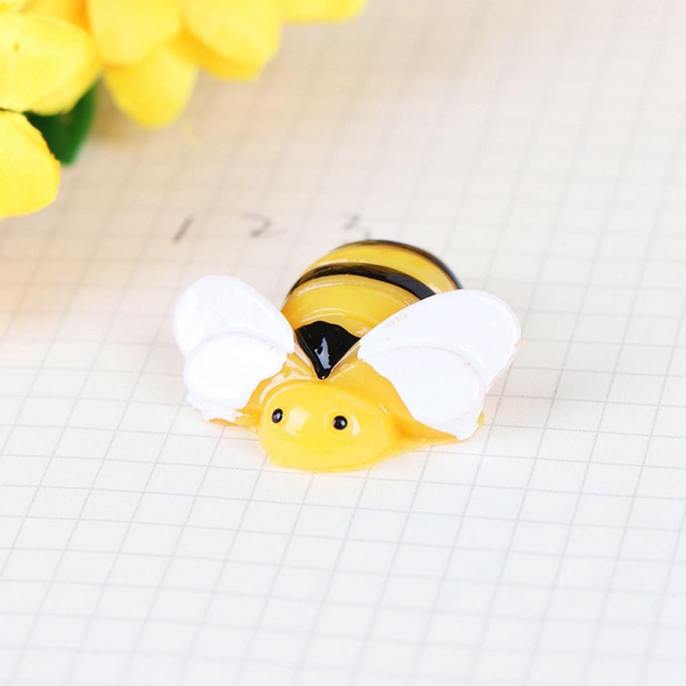 Jewelry Making Craft Tiny Bee Cute Lovely Miniature Embellishment Flatback Cabochon
