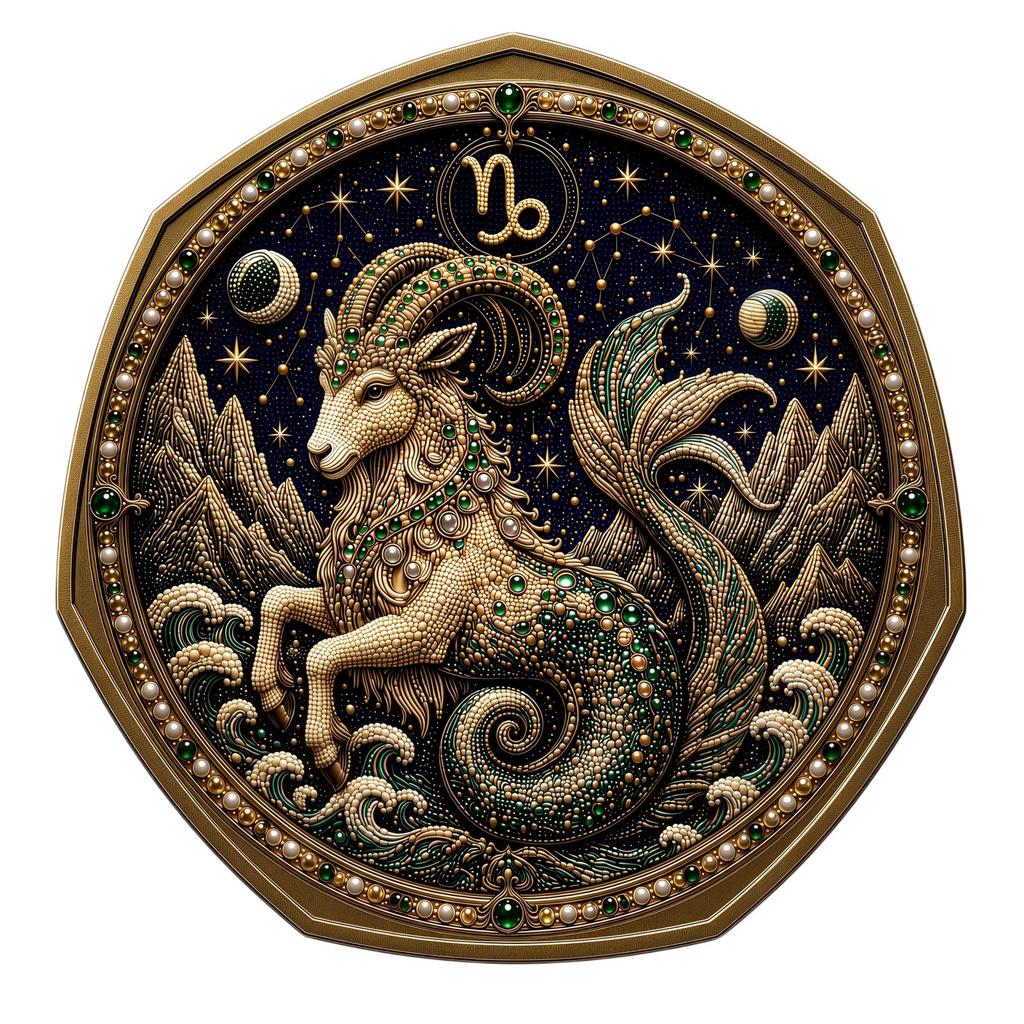 Zodiacal Seven-Sided Commemorative Coin