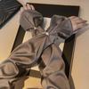Pearl Silk Fabric Sleeves Thin Yarn Arm Sunscreen Covers Trendy Breathable Long Arm Sleeves  Women