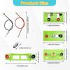32 Pcs Learning Circuit Kit, Physics Electrical Experiment Box, Basic Electric Circuit Laboratory for Learning Series and Parallel Circuit