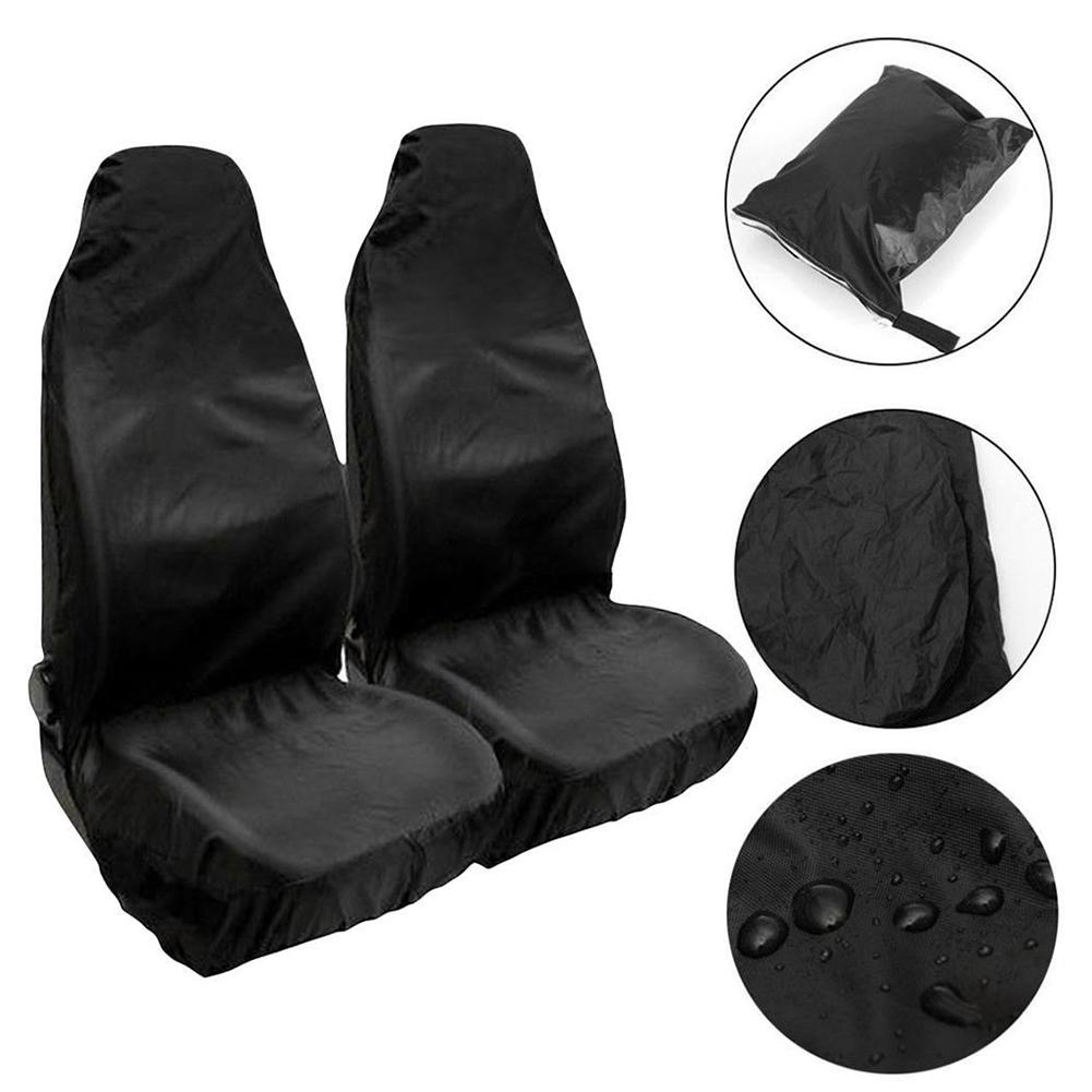 

Waterproof And Stain-proof Denim Car Seat Covers Four Seasons Interior Front And Rear Seat Protective Covers